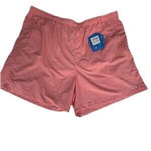 Columbia Women’s Backcast Water Shorts XXL Coral UPF 50 Omni-Shade 6” Inseam NWT
